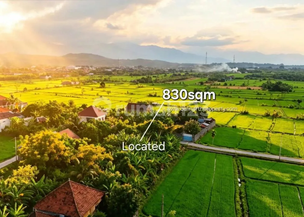Tanah Premium Dekat Pantai Dijual - Seririt, Bali Utara - Image 1 of 4