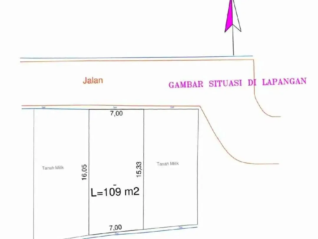 DIJUAL TANAH MURAH DALAM CLUSTER, BULUH INDAH, DENPASAR BARAT - Image 7 of 10