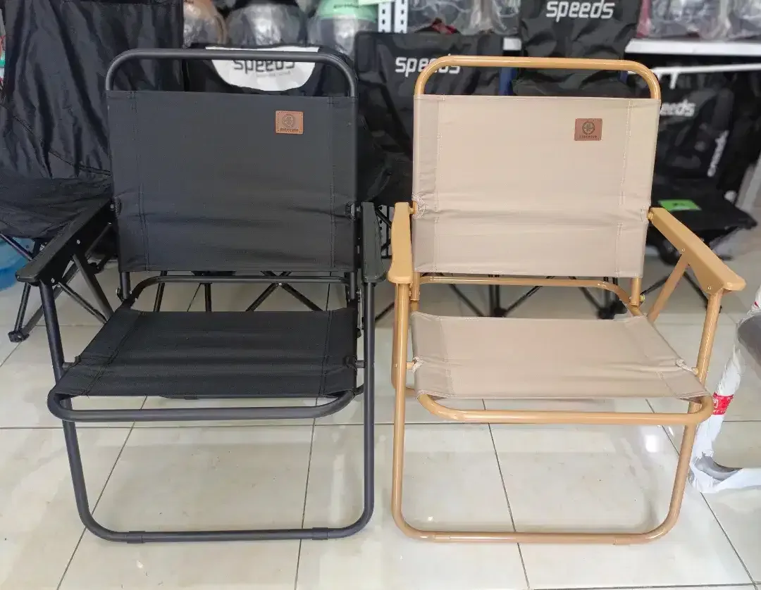 Kursi Lipat Outdoor Kermit Portable Camping,Mancing,Traveling Dll - Image 1 of 3