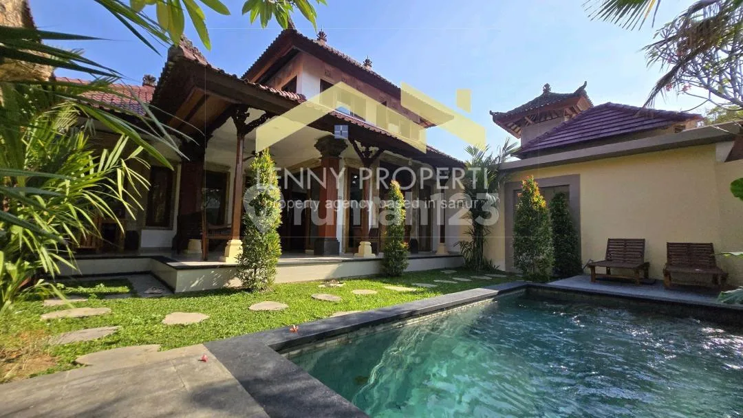 Three Bedrooms Villa For Lease Minimum 5 Years In Westside Sanur - Image 4 of 4