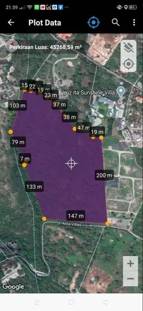 DIJUAL TANAH KAWASAN VILLA DAN RESORT FULL VIEW LAUT - Image 4 of 10