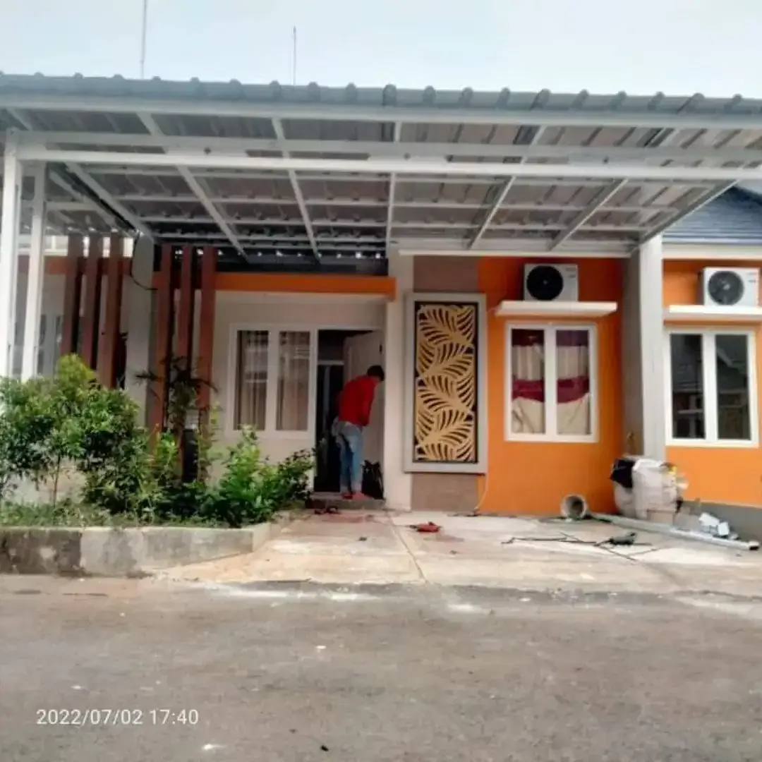 Kanopi, Canopy besi hollo, rangka baja ringan,plafon pvc - Image 1 of 10
