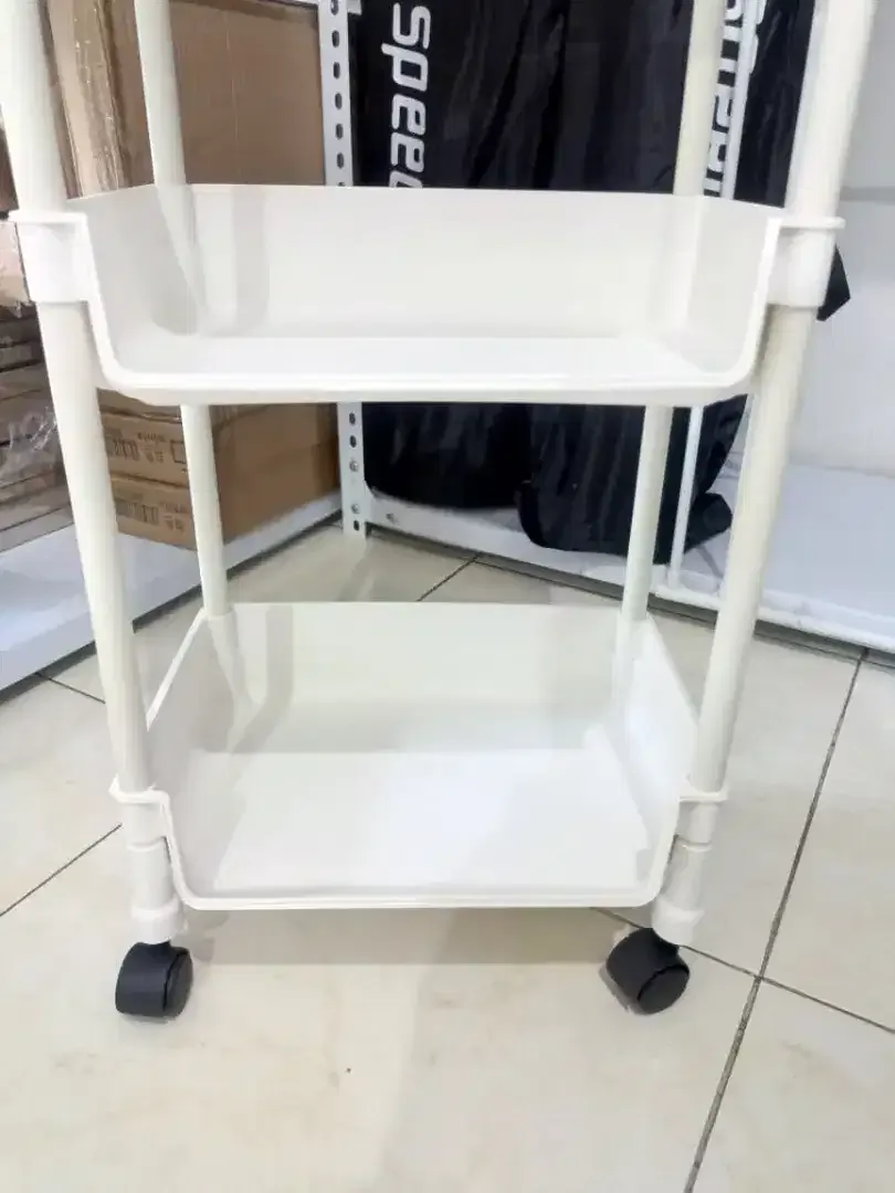Rak Troli Serbaguna 5susun Bhn plastik Tebal Awet+roda Uk.30x20x108cm - Image 3 of 7