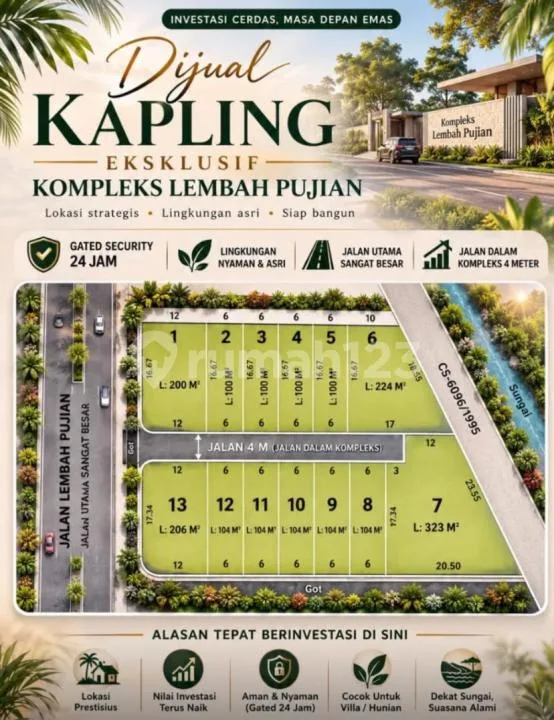 Tanah Kavling Luas Mulai 1 Are di Denpasar Cn - Image 4 of 4