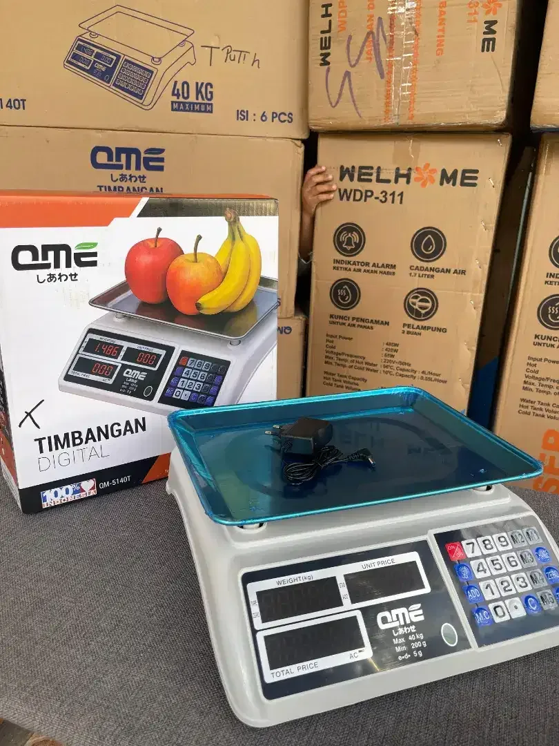 Baru merk QME timbangan buah digital harga max 40 kg - Image 2 of 2