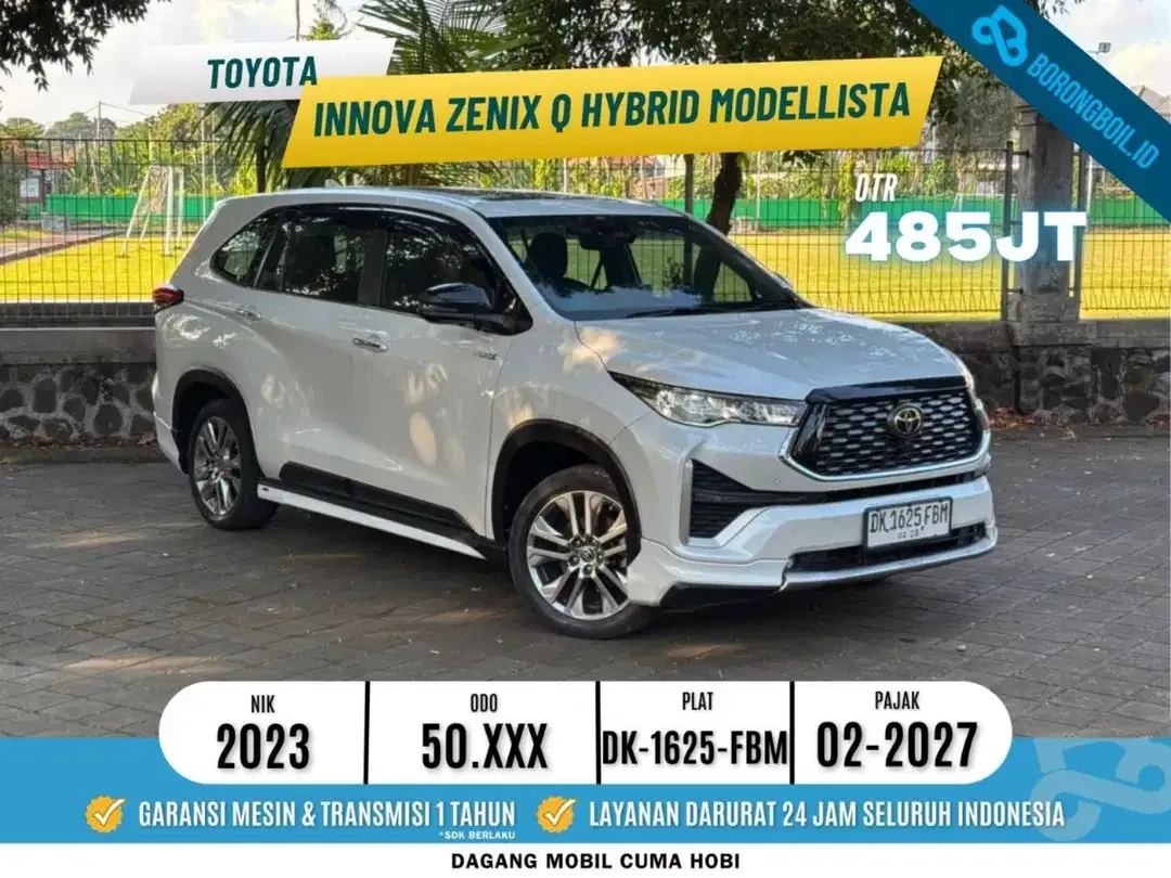 Toyota Zenix Q Hybrid Modelista 2023 - Asli Bali - Image 1 of 10