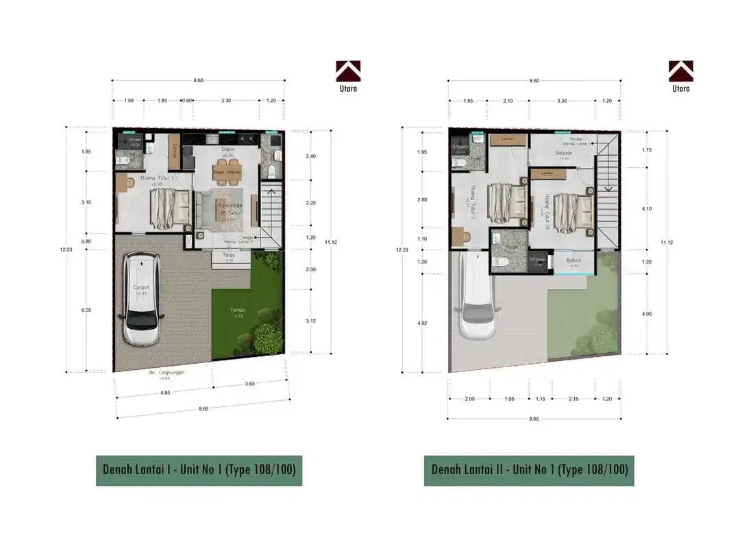 RUMAH BARU MODERN STYLE 3 KAMAR DI DALUNG - Image 10 of 10