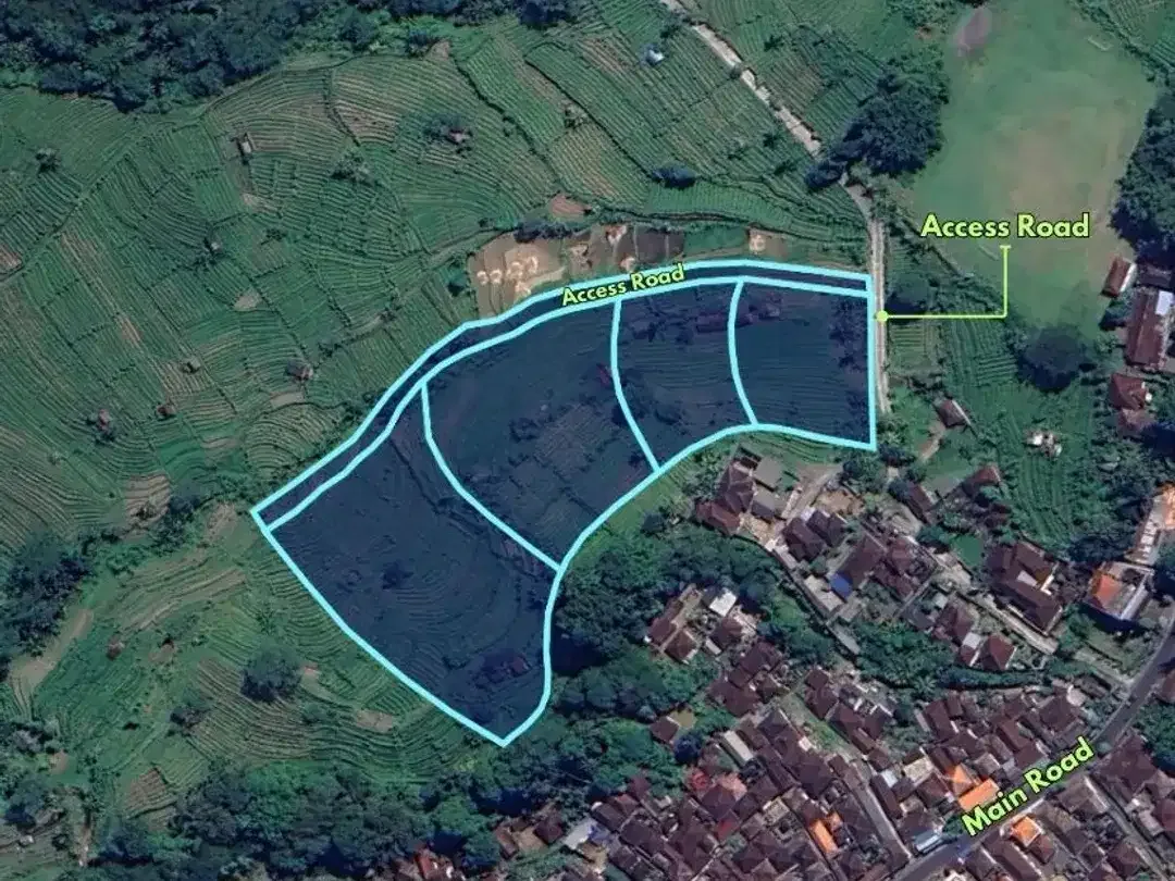 Huge land of 3 Ha offers natural views for lease in Karangasem - Image 1 of 7