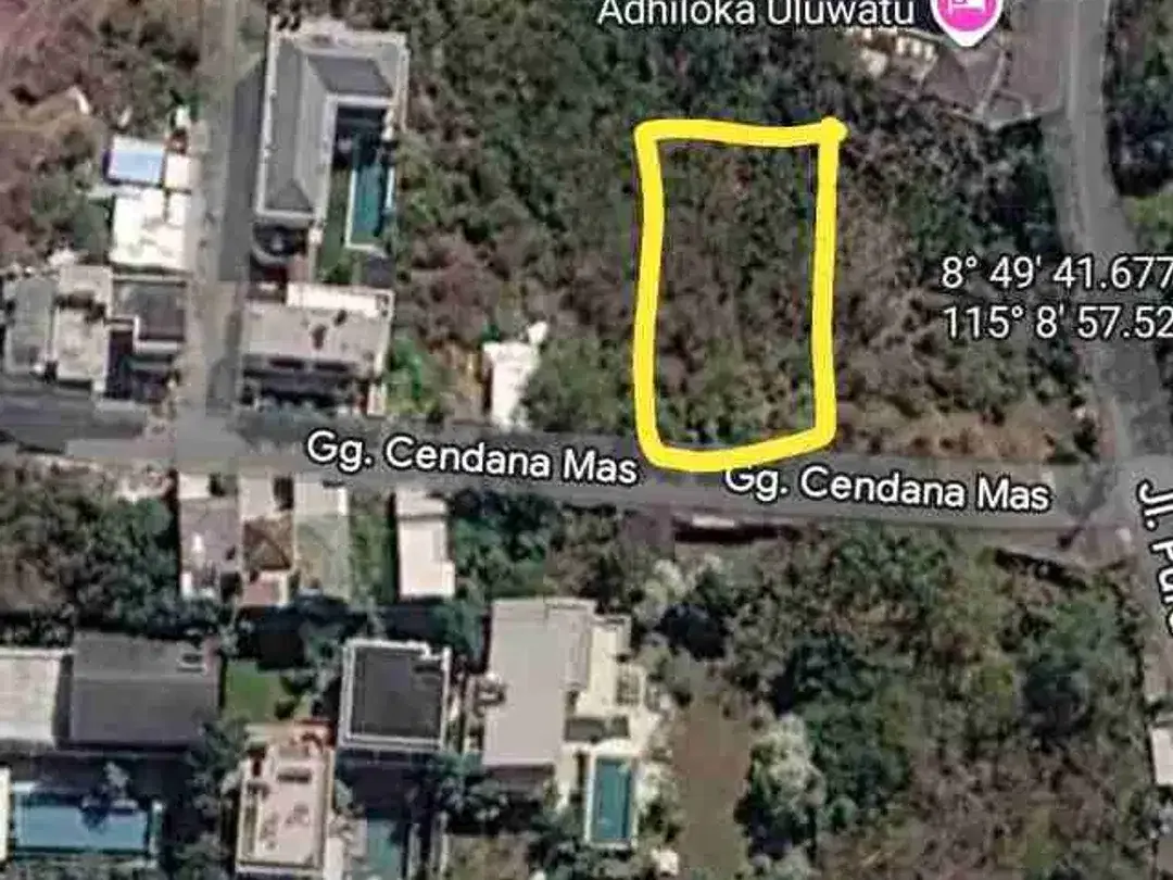 Tanah 751m² Ungasan View Laut di Kawasan Villa Premium - Image 9 of 10