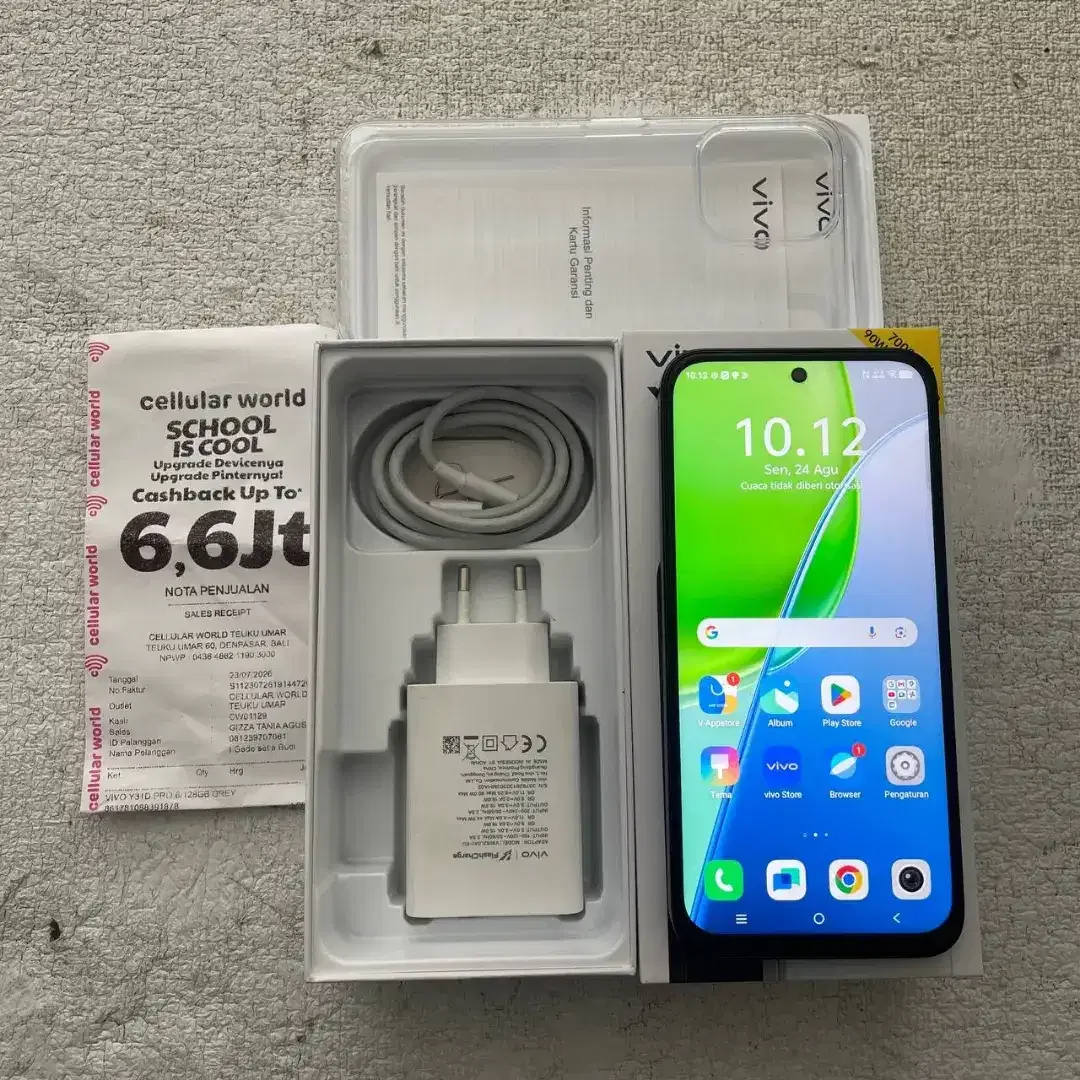 Vivo Y31d Pro Warna Abu-Abu 6/128GB - Image 2 of 4