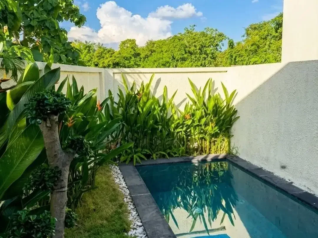Villa sewa 1 lantai di Bukit Jimbaran | akses jalan lebar | cocok untuk tempat hunian - Image 3 of 10