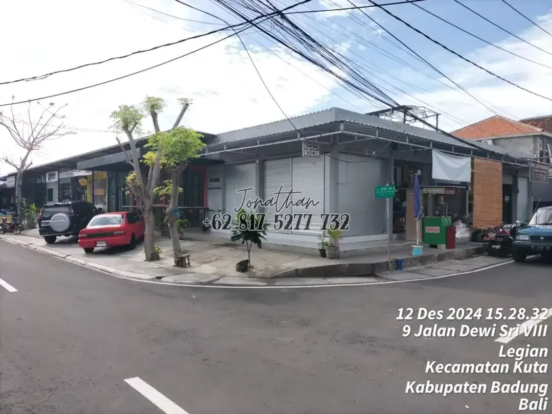 TANAH HOOK BONUS BANGUNAN KIOS LOKASI DEKAT JALAN DEWI SRI UTAMA LEGIAN - LSARY - Image 7 of 7