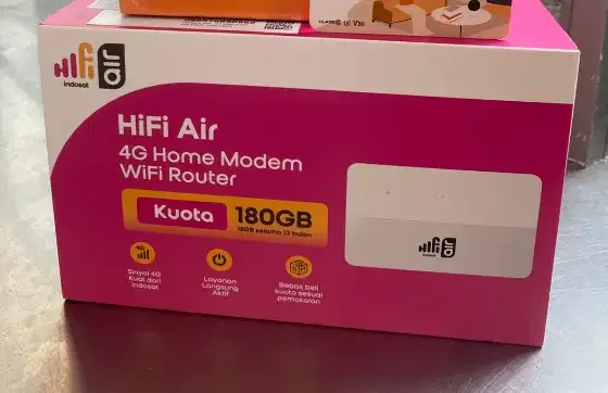 INTERNET MURAH - INDOSAT HIFI AIR PROMO UNLIMITED INTERNET ANTI RIBET - Image 3 of 4