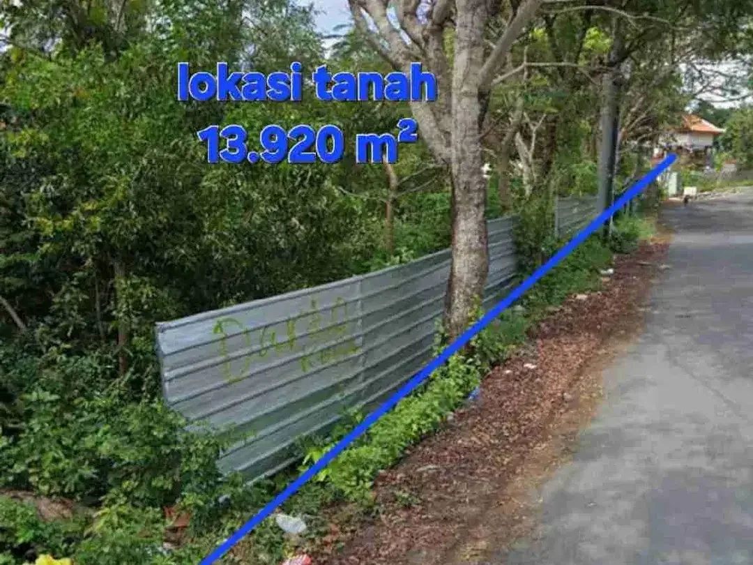 jual tanah 139,2 are ungasan dekat gwk - Image 1 of 10