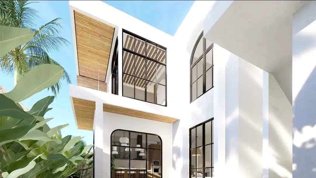 A new mediteranian villa with ocean view at jalan Anggrek Ungasan - Image 2 of 10