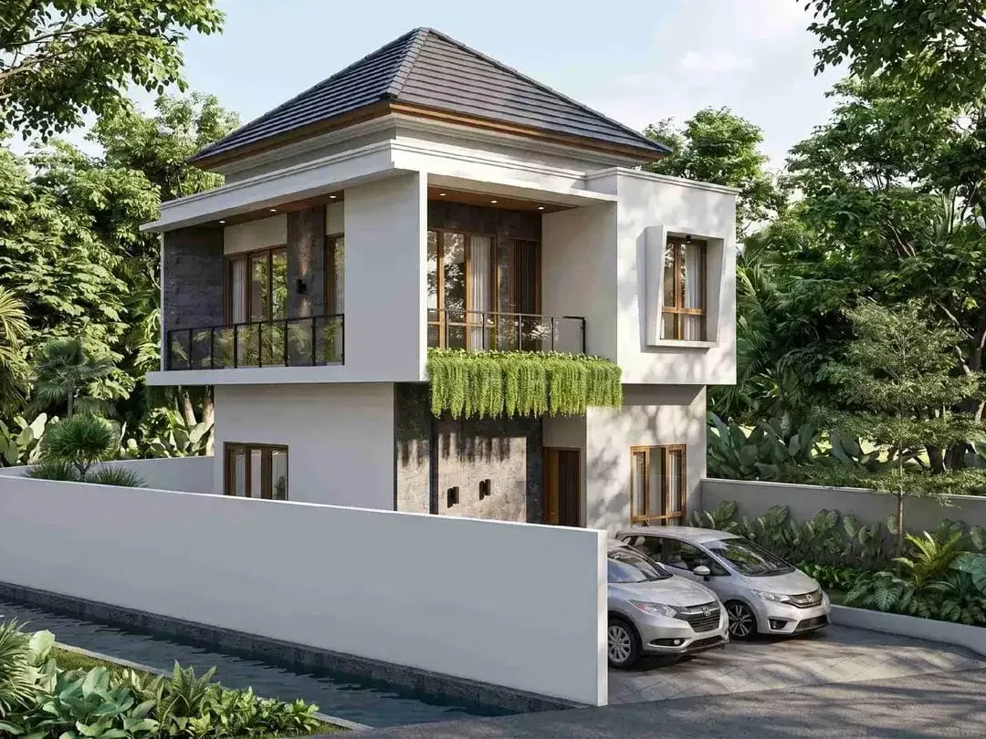 Jual Rumah konsep Modern Tropical Open Space di dekat Taman Lumintang Denpasar - Image 2 of 10