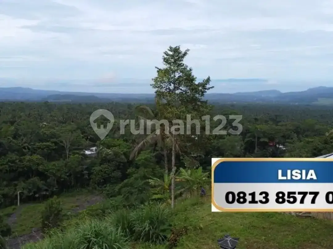 Dijual Tanah diatas Bukit Murah dan View Bagus di Bali - Image 6 of 7