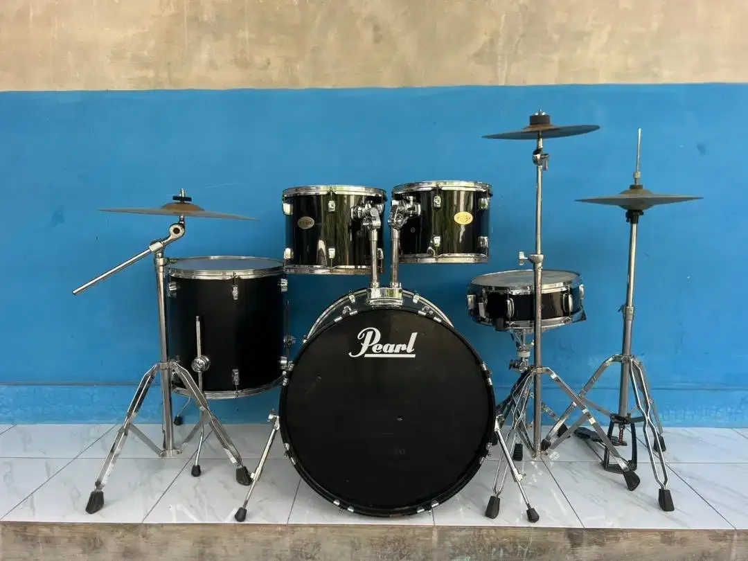 Drum pearl target full set simbal - Image 3 of 3