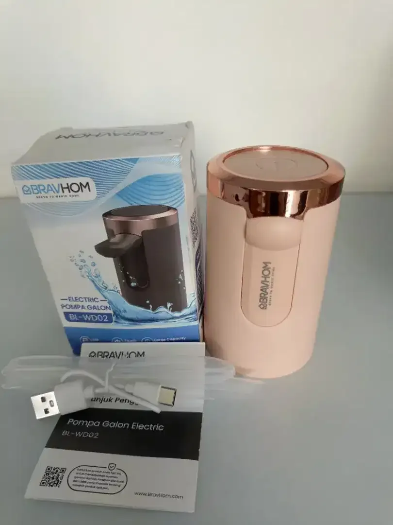 60rb BARU-Dijual Pompa/Dispenser Galon Elektrik Portable bisa dilipat - Image 7 of 8