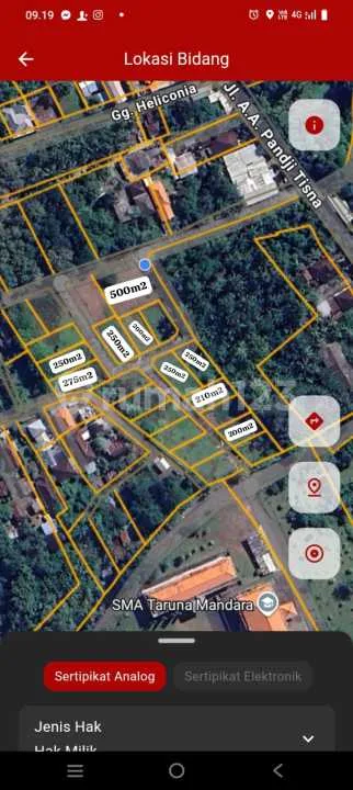 For Sale Tanah View Gunung Close To Central Lovina - Image 2 of 4