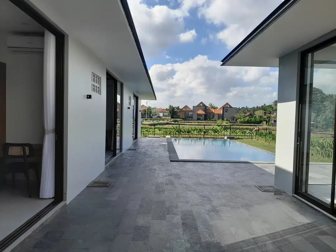 VILLA READY 3BEDROOM FURNISHED VIEW RICE FIELDS UBUD - Image 4 of 10