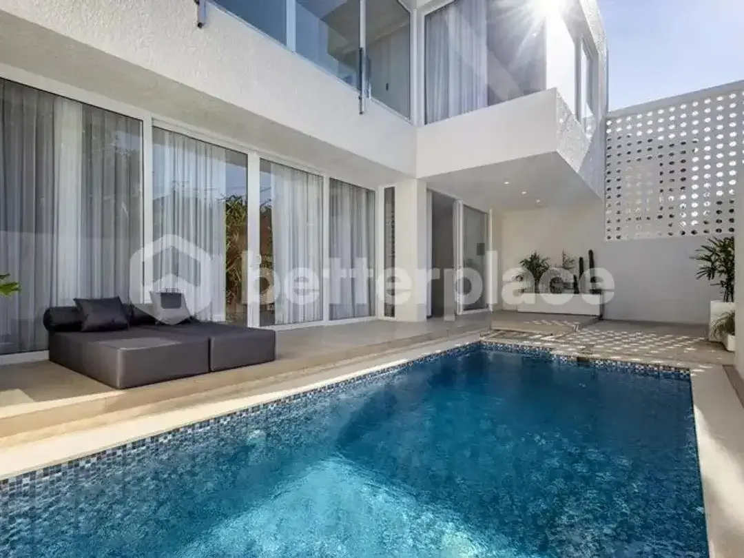 Rare Leasehold 2-Bed Villa Opportunity in Jimbaran Bali Featuring Contemporary Design, Strategic Location, and Lucrative Rental Possibilities - Image 1 of 10