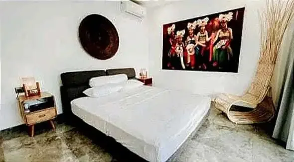 DIJUAL/DISEWAKAN VILLA LUXURY VIEW SAWAH & SUNSET DI PERERENAN - Image 6 of 10