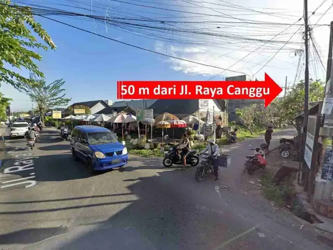 TANAH LUASAN KECIL COCOK UNTUK USAHA RESTO COFFEE SHOP DLL DI PERERENAN DEKAT CANGGU BALI - Image 4 of 7