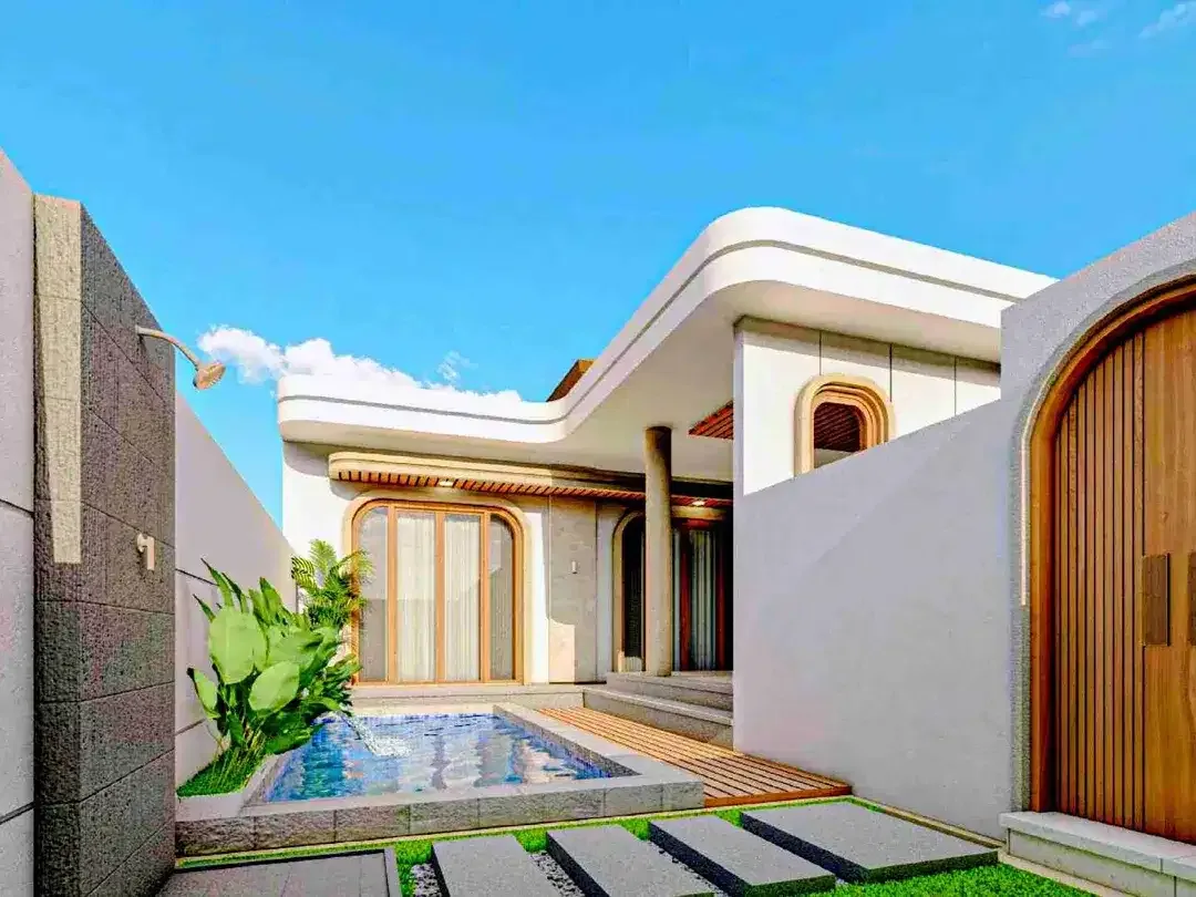 SANTORINI HOLIDAY HOME VILLA JALAN PURI GADING JIMBARAN DEKAT GWK PARK - Image 1 of 10