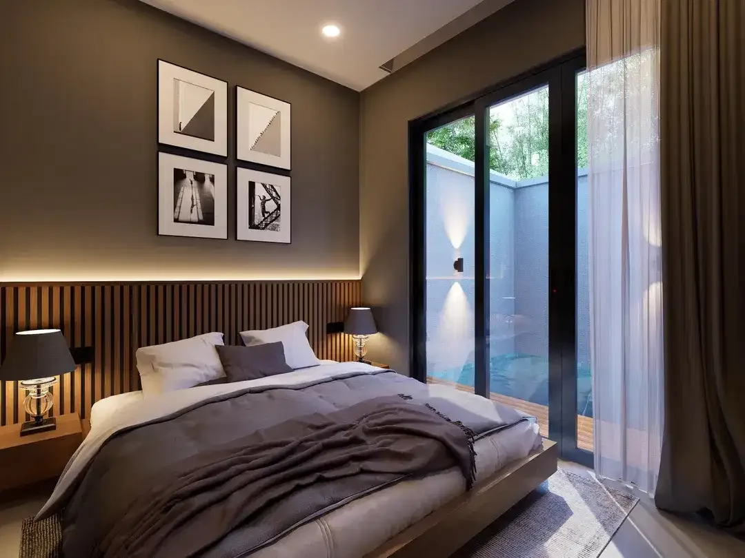 VILLA BARU 2LT 3BR FURNISHED ONLY ONE PRIVAT POOL CANGGU - Image 2 of 9