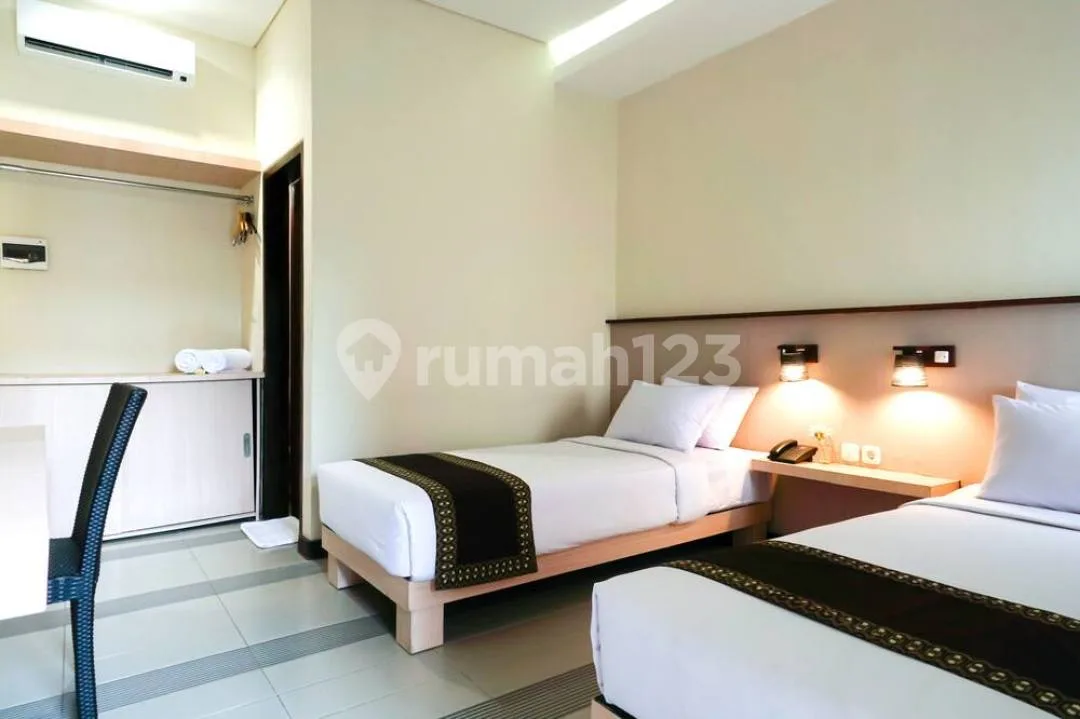 Hitung Tanah Sudah Cuan Hotel Strategis dengan Ijin Lengkap Beroperasi di Legian Kuta Center - Image 4 of 4