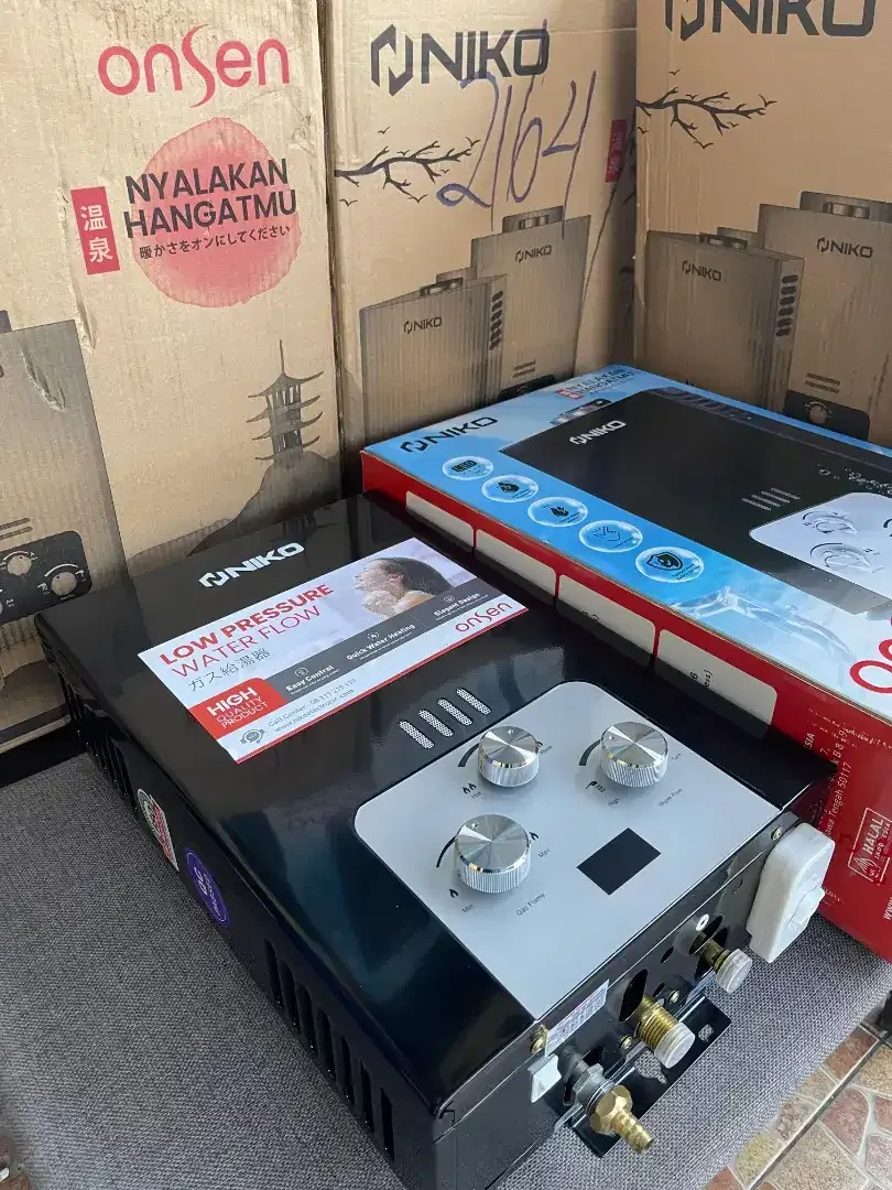 NIKO ONSEN baru water heater pakai gas garansi resmi 1 tahun - Image 2 of 2