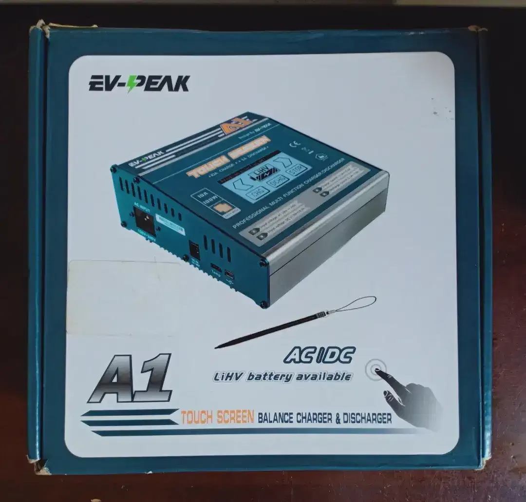 EV-Peak A1 100W 10Amp Touch Screen NiMH / LiPO Battery Balance Charger - Image 3 of 3