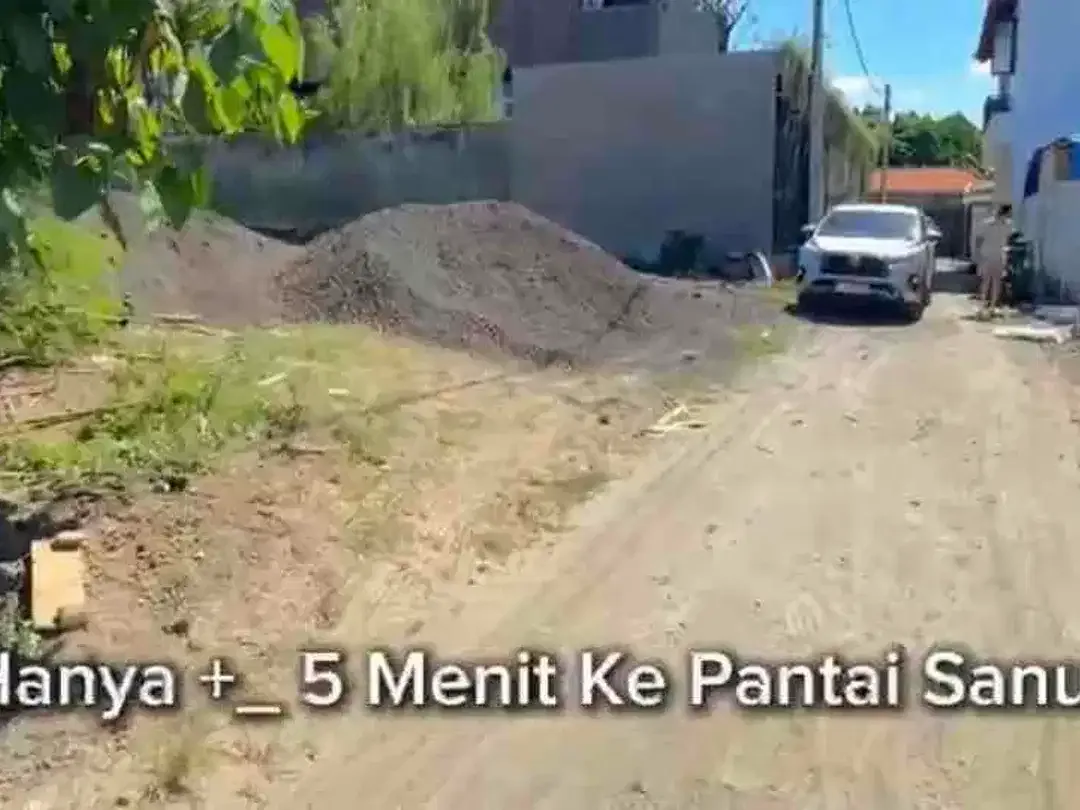 Tanah PREMIUM MURAH Cocok Untuk Villa Dekat Pantai Sanur - Image 6 of 7