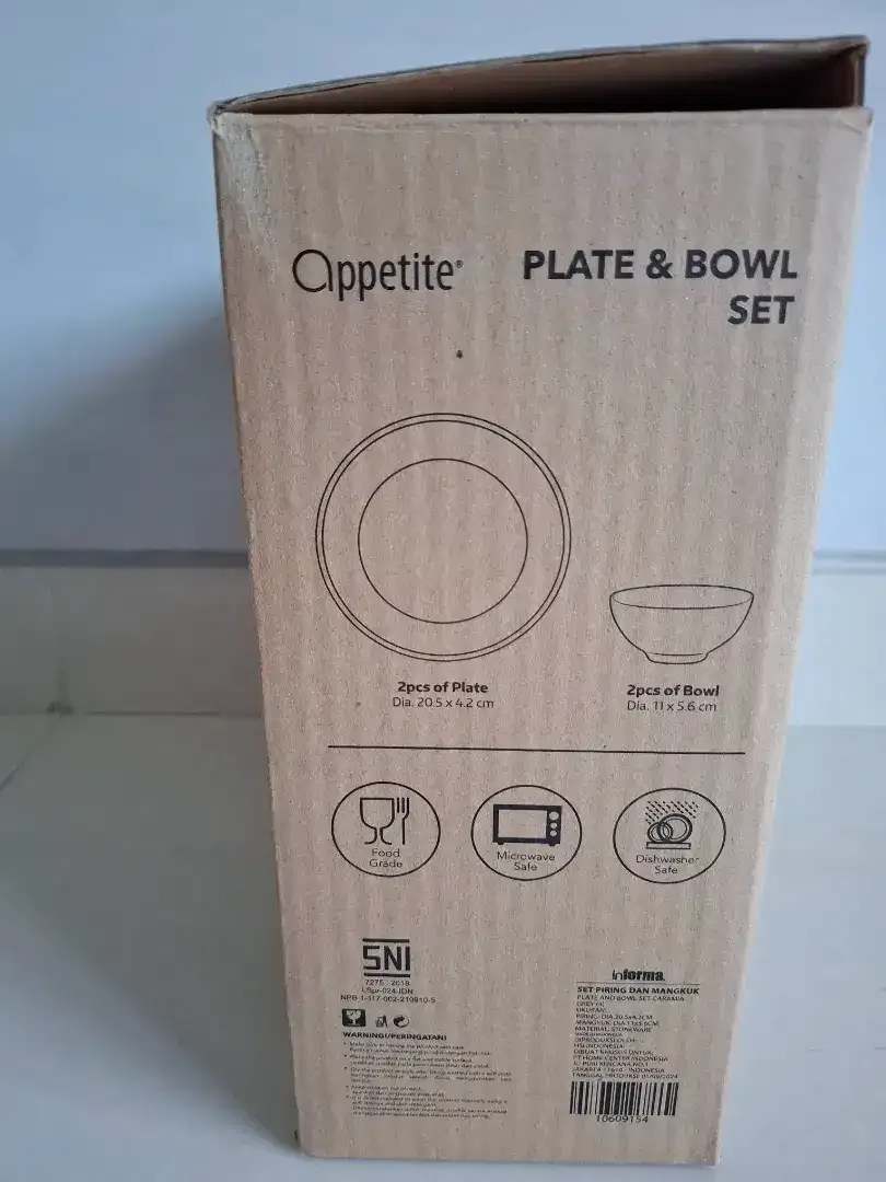 Perlengkapan Makan Appetite Caramia Set 3 Pcs Baru - Image 4 of 4