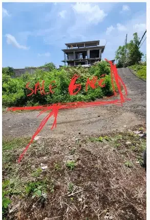 tanah view laut depan Villa airis ungasan - Image 9 of 10