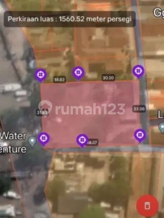 Dijual Cepat Tanah Los Pantai Luasan Kecil di Benoa, Nusa Dua - Image 4 of 4