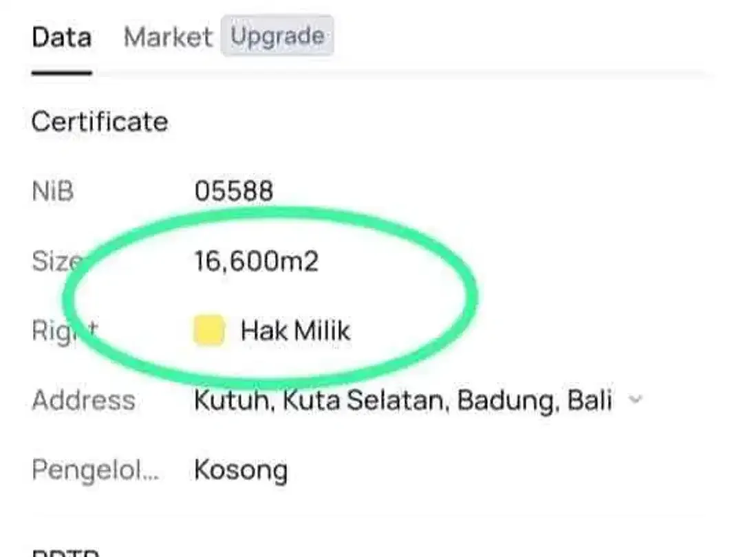 Di jual tanah tebing full view laut pantai Pandawa - Image 6 of 6