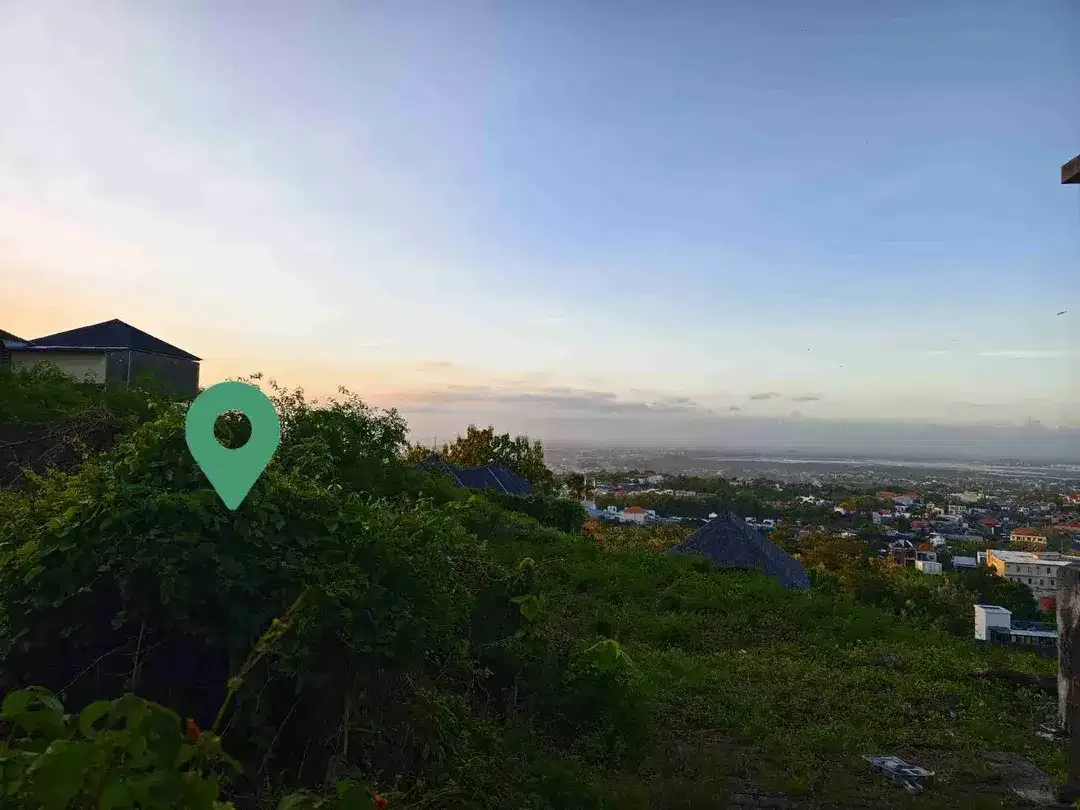 Tanah 702m² Jimbaran View Laut Lebar Depan 29 Meter - Image 6 of 10