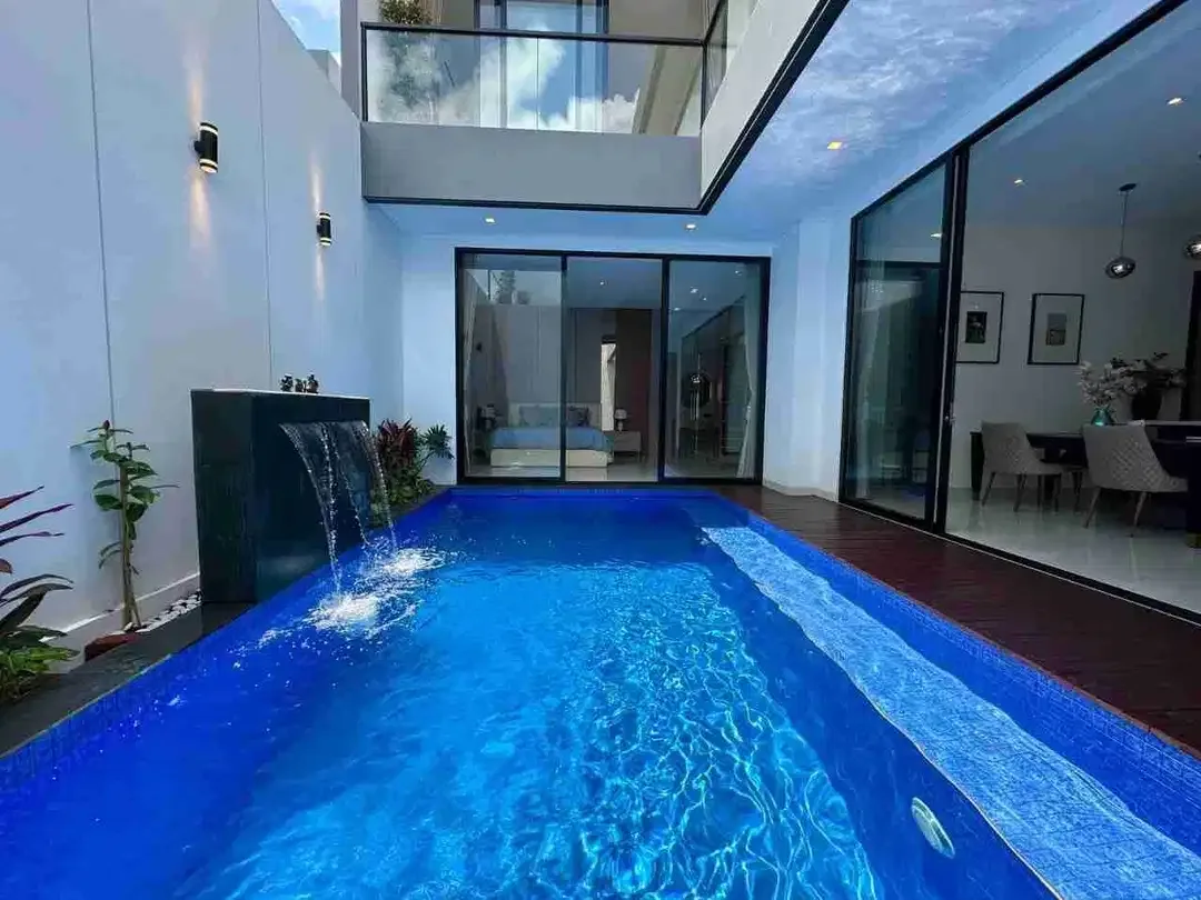 Jual Villa 2lt Furnished lokasi di Canggu Berawa area Investasi Strategis. hb - Image 3 of 10