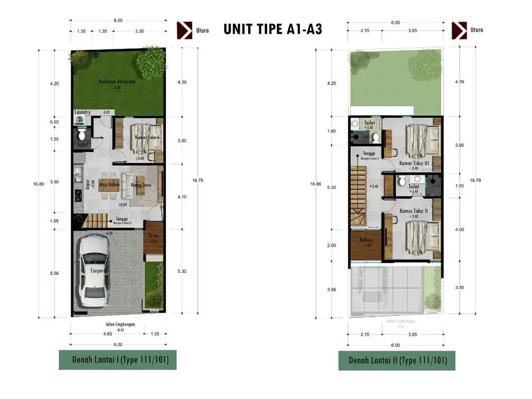 GREEN LIVING RESIDENCE JL. CARGO UBUNG KAJA DENPASAR BALI - Image 6 of 8