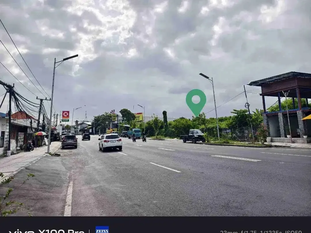 TANAH KOMERSIL 57,45 are lebar 58mtr lebar jln 20mtr SHM  zona perdagangan jasa - Image 2 of 10