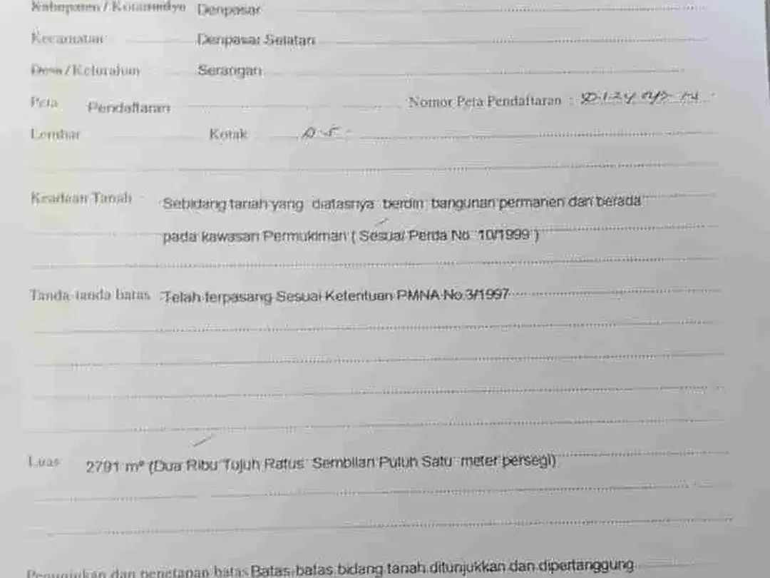 Tanah Langka Jalan Utama Pulau Serangan Denpasar - Image 10 of 10