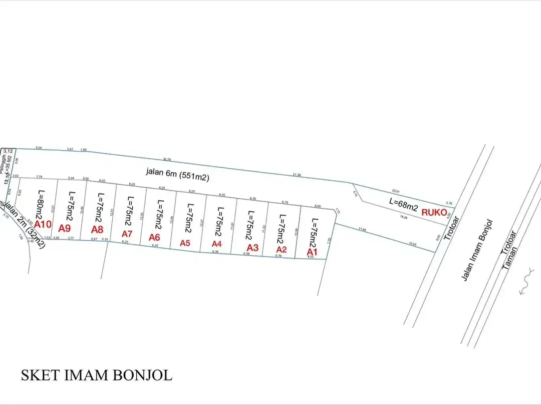 Dijual rumah dengan konsep minimalis di Imam Bonjol, Denpasar. Lokasi strategis dekat dengan Kuta dan Seminyak. - Image 6 of 7