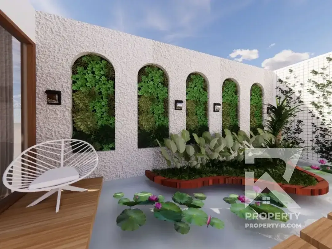 Townhouse 3 Kamar Tidur Baru di Renon Bali untuk Disewakan Tahunan - Image 6 of 10