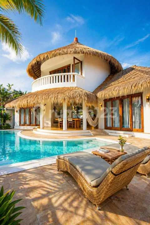 Dijual Vila Mewah - Frangipani, Tundun Penyu Pecatu Kuta Selatan Badung - Bali - Image 3 of 4