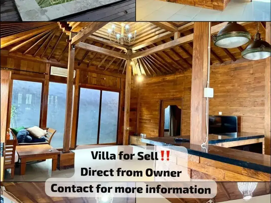 Dijual - Villa Full Kayu Jati di Seminyak - Image 2 of 8