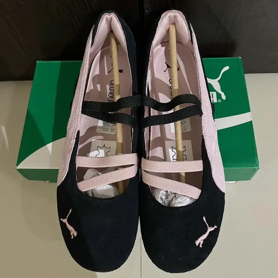 Puma Speedcat Ballet Black Pink Mauve Mist - Image 7 of 8