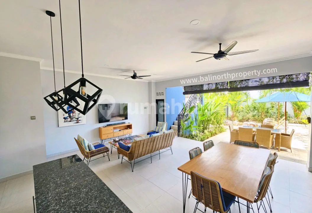 Modern Beachside Villa For Sale In Central Lovina North Bali. - Image 4 of 4