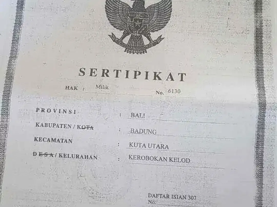 Dijual Tanah di Jalan Umalas II Kerobokan Kuta - Image 3 of 10